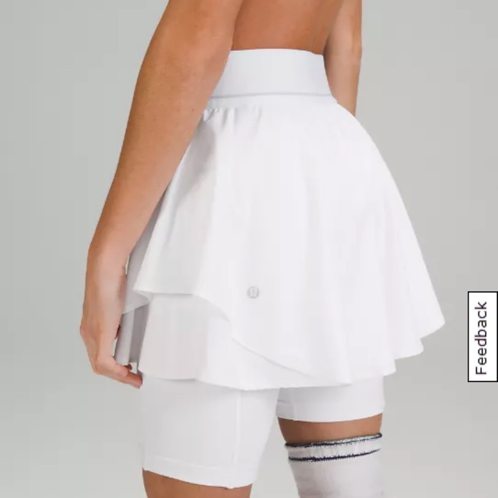 NWT lululemon High Rise Court Rival Skirt (Skort) Size 12 - Picture 5 of 11